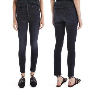 MOTHER The Pixie Swooner Ankle Fray Size 32 NWT